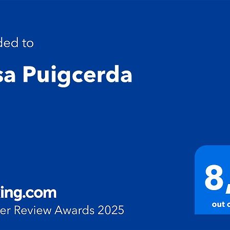 Casa Puigcerda Villa Exteriör bild
